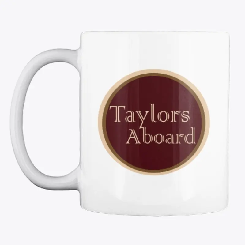 Taylors Aboard Logo Mug